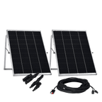 200W Rigid Solar Panels w/ cable and connector
