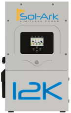 Sol-Ark 12kW Hybrid Inverter | All-In-One Solar Inverter | 13000W PV Input | 12000W Output | 48V 120/240V Split Phase | Sol-Ark 12K-2P