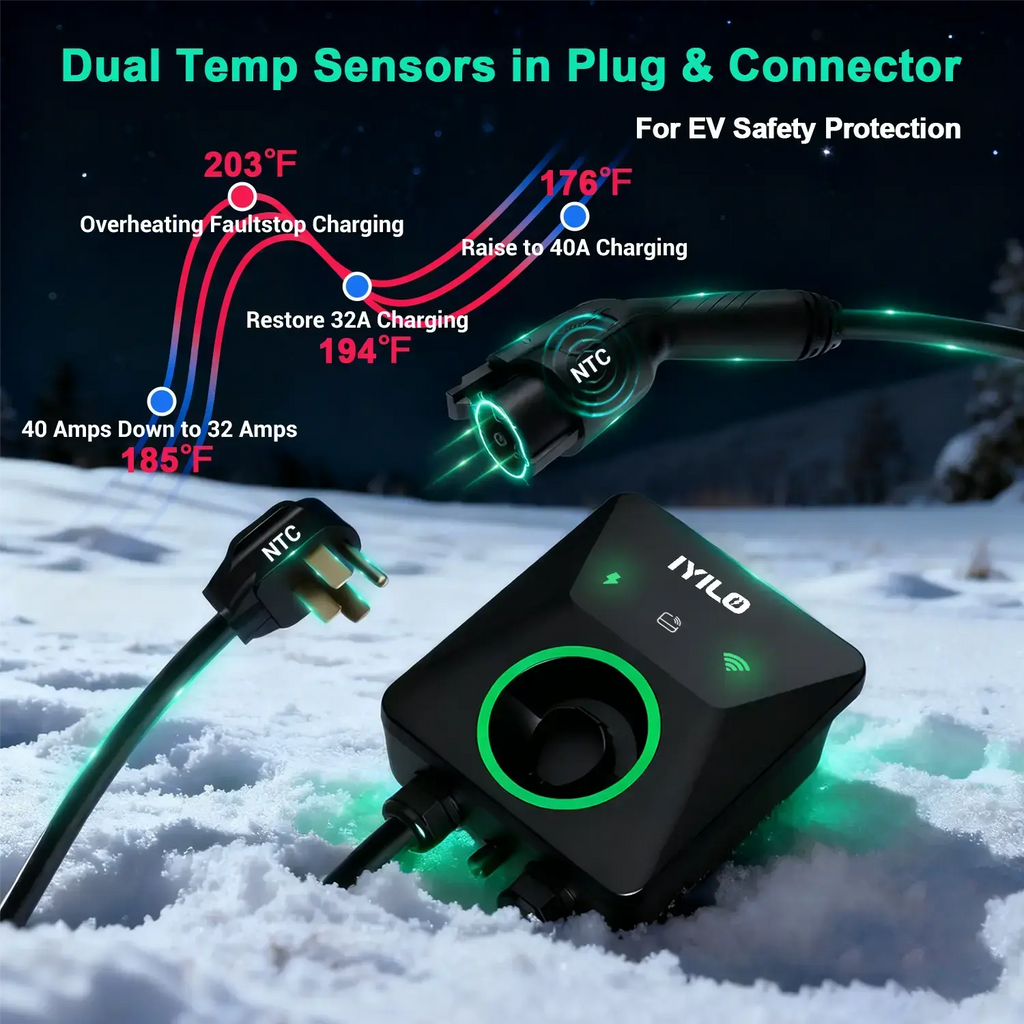 IYILO Level 2 EV Charger Plug In - 40A
