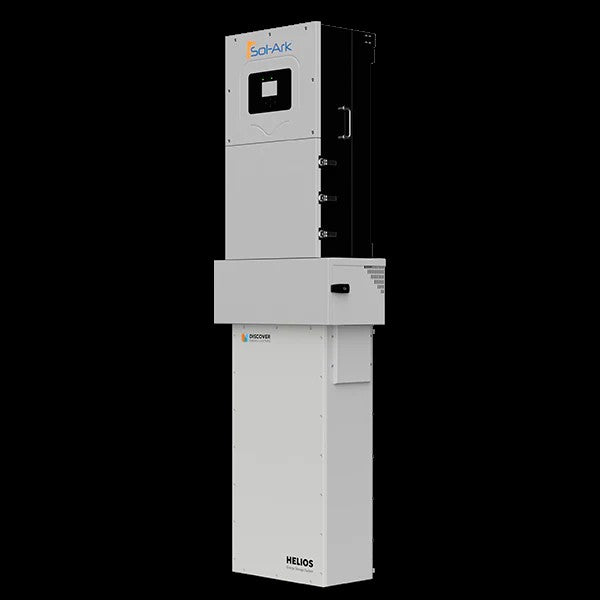 Sol-Ark 15K-2P + (2) Discover Helios 16kWh Batteries | 32kWh Whole-Home Backup Power Bundle
