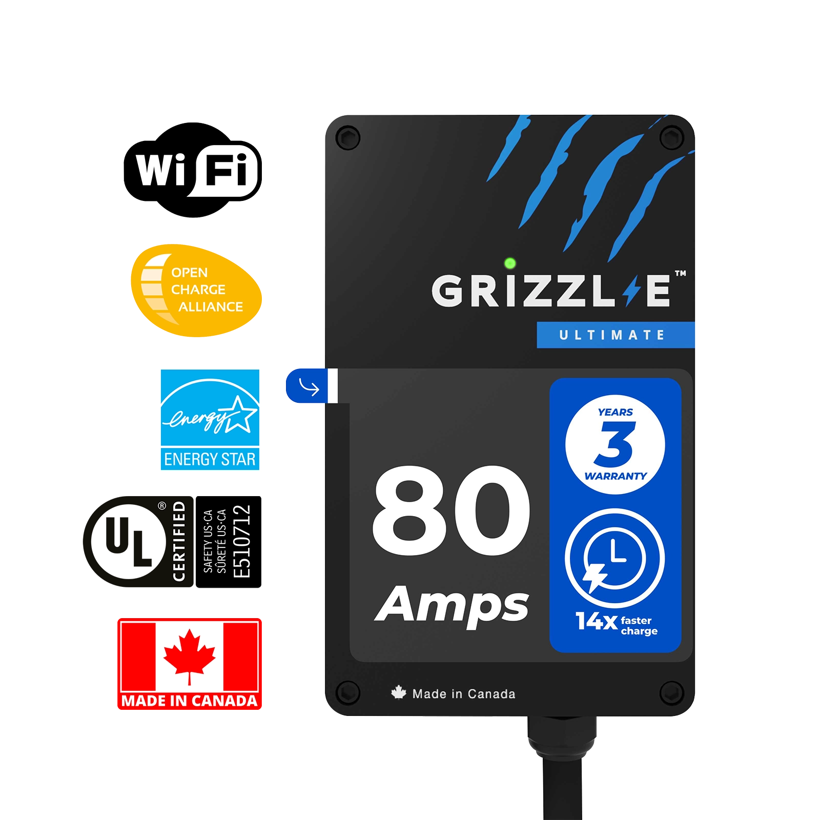 Grizzl-E United Chargers Ultimate 80A