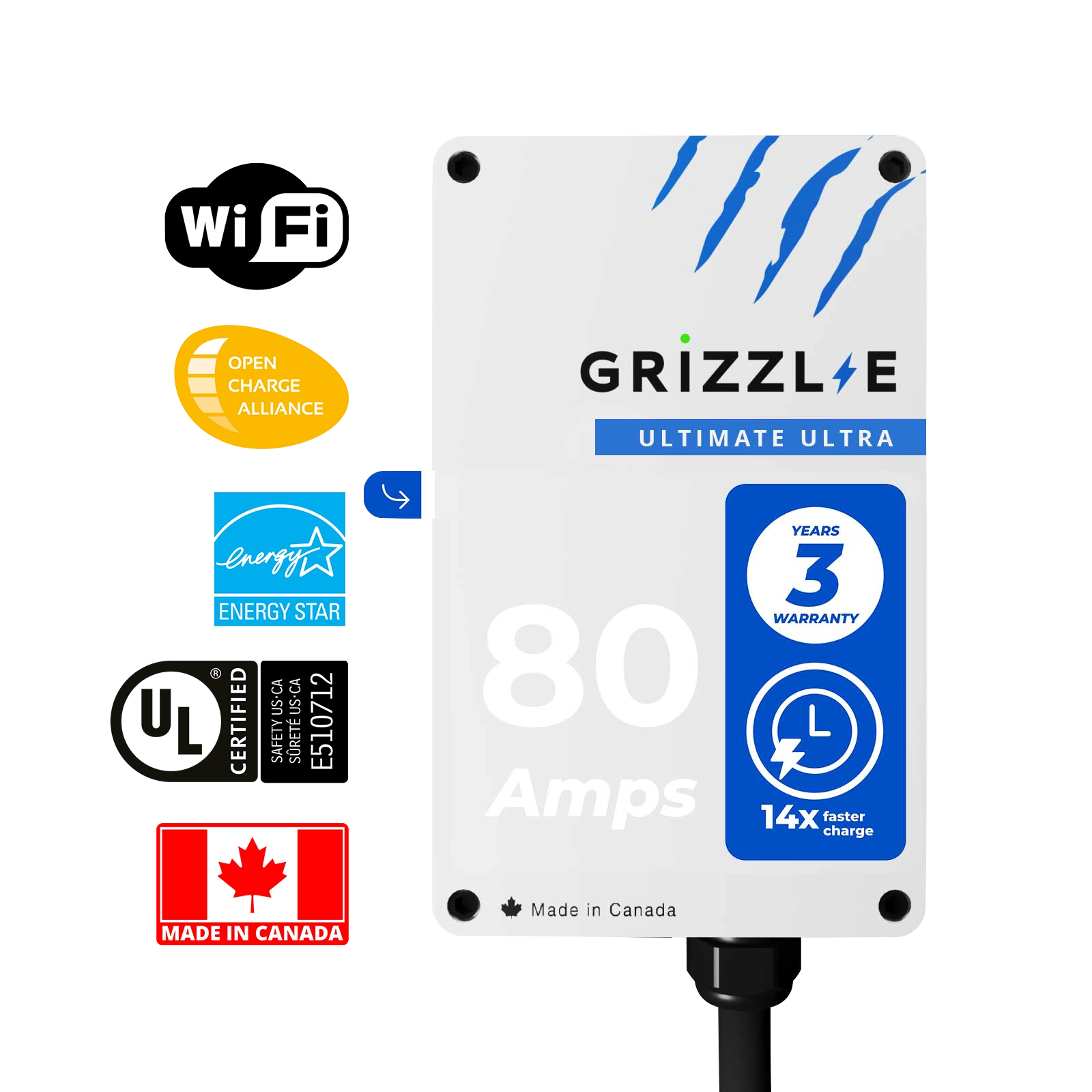 Grizzl-E United Chargers Ultimate 80A