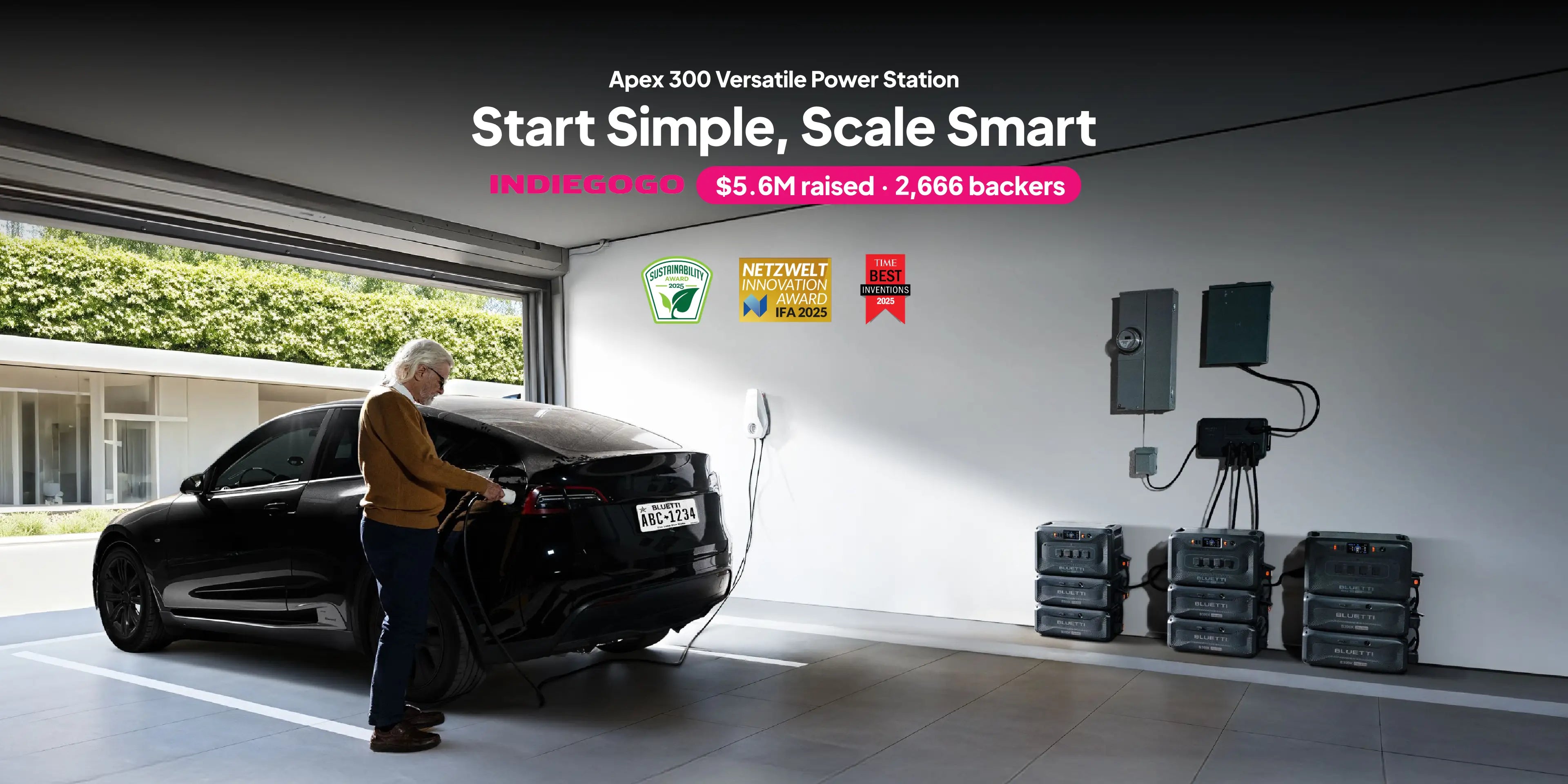 BLUETTI Apex 300 Versatile Power Station | 3,840W, 2,764.8Wh