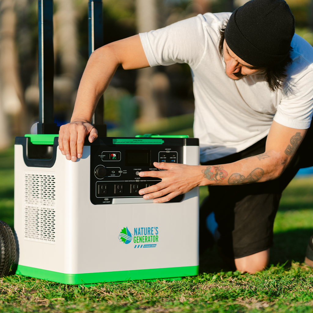Nature's Generator Lithium 3600 Solar and Wind Generator