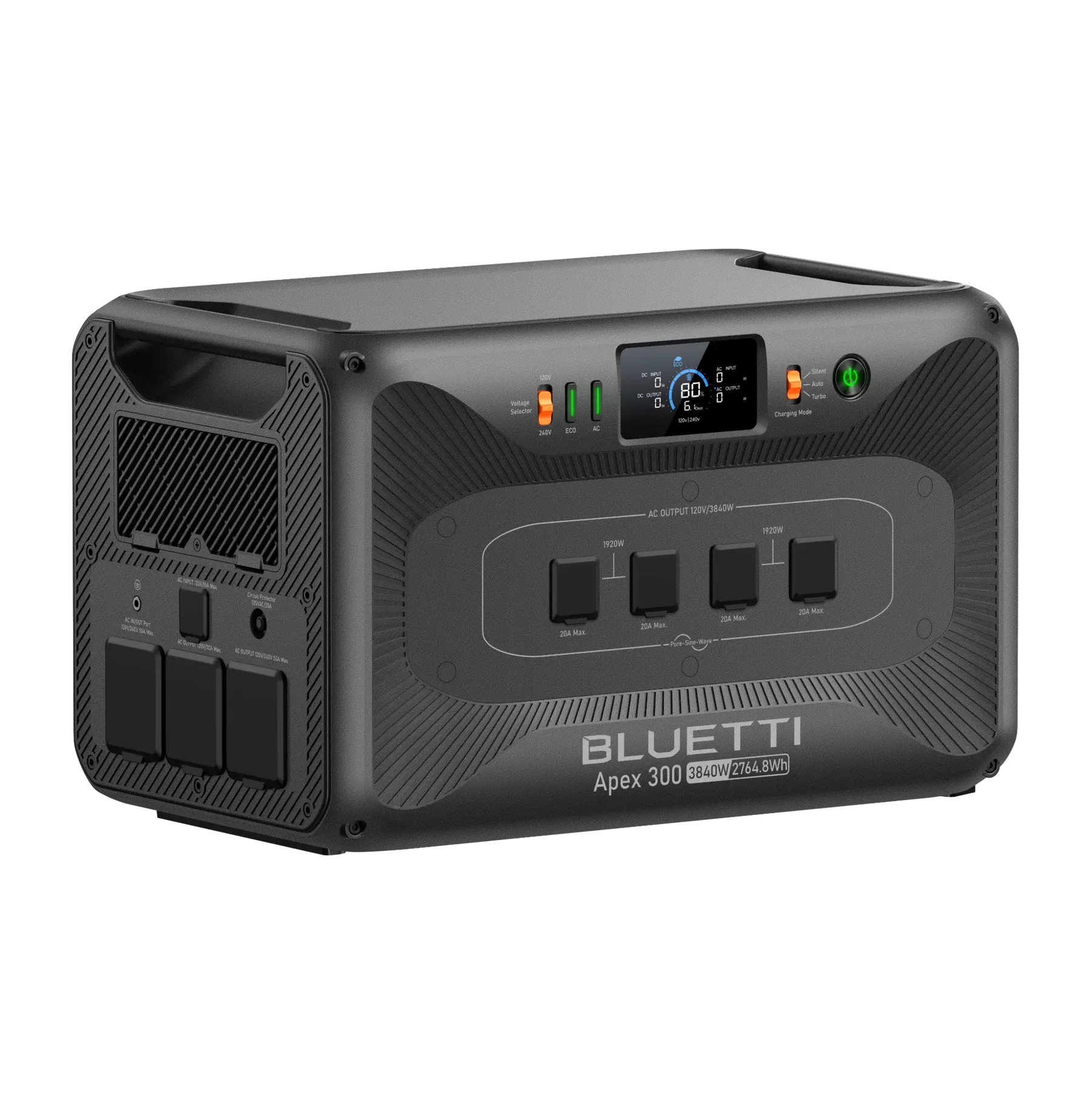 BLUETTI Apex 300 Versatile Power Station | 3,840W, 2,764.8Wh
