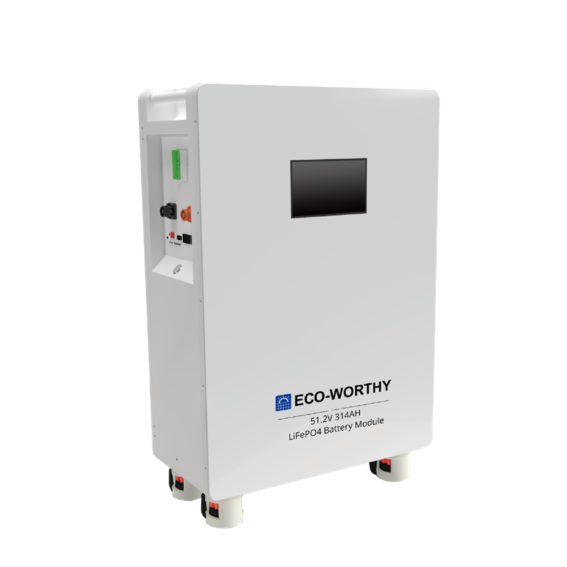 Eco-Worthy 48V 314Ah LiFePO4 Movable Battery