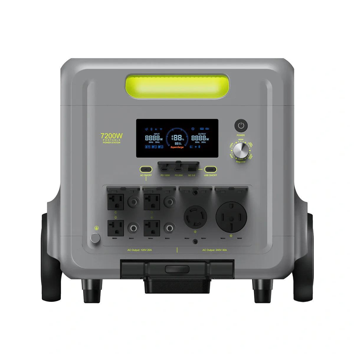 FOSSiBOT F7200 Portable Power Station - 5222.4Wh | 7200W