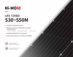 Longi LR5-72HBD-540M Solar Panel