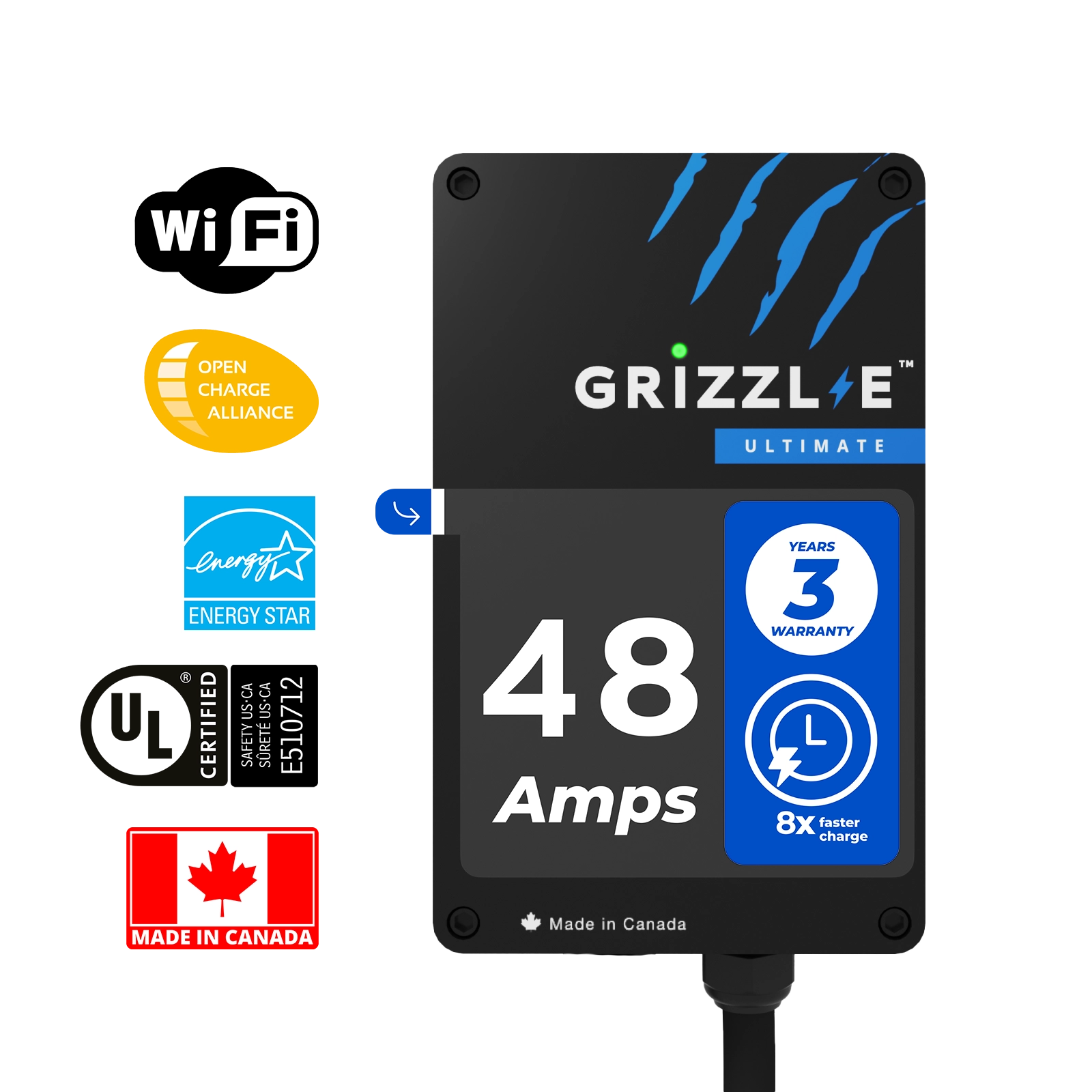 Grizzl-E United Chargers Ultimate 48A